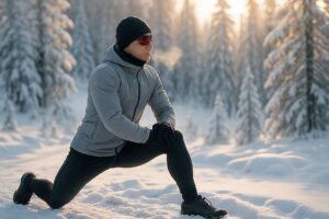 Stretching im Winter: Warum es bei Kälte lebenswichtig für die Muskeln ist